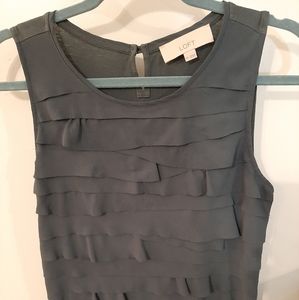 100 % cotton 100% polyester tank blouse